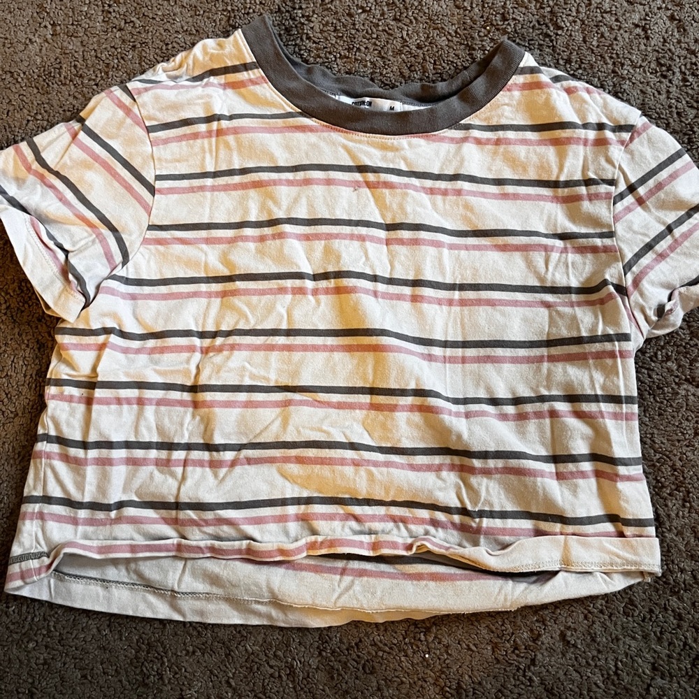 Cotton on striped tee